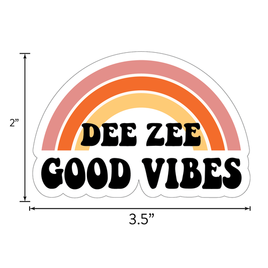 Delta Zeta <br> Retro Sticker Sheet