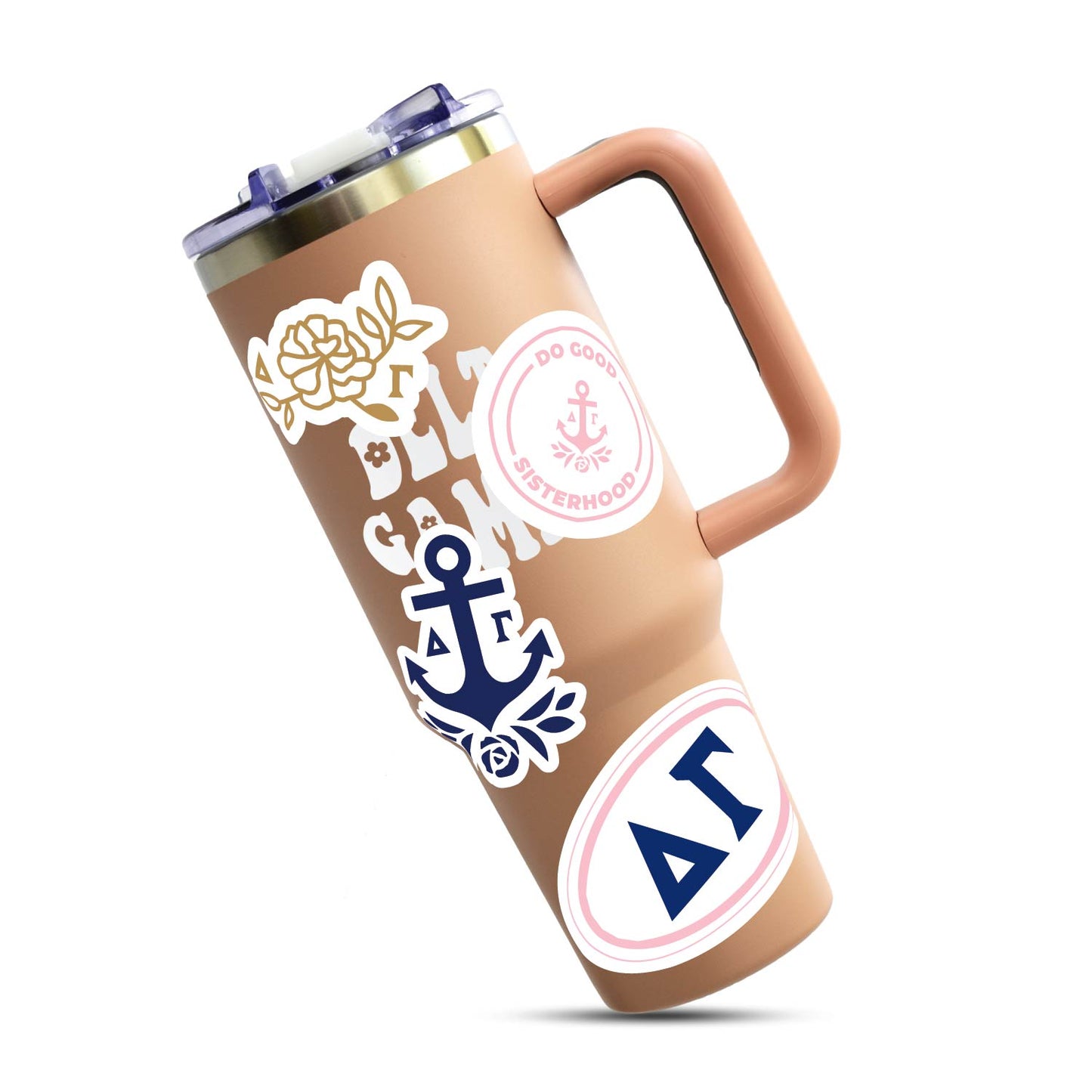 Delta Gamma Sorority Sticker Sheet- Brand Focus