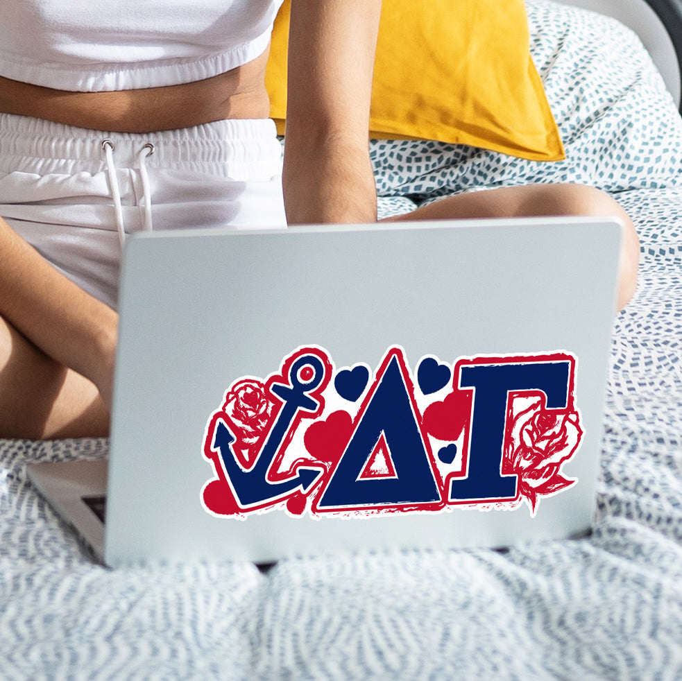 Delta Gamma Laptop Jumbo Sticker/Decal