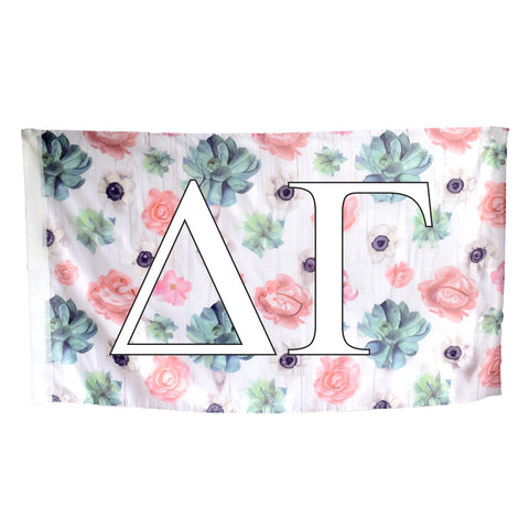 Delta Gamma Succulent Flag