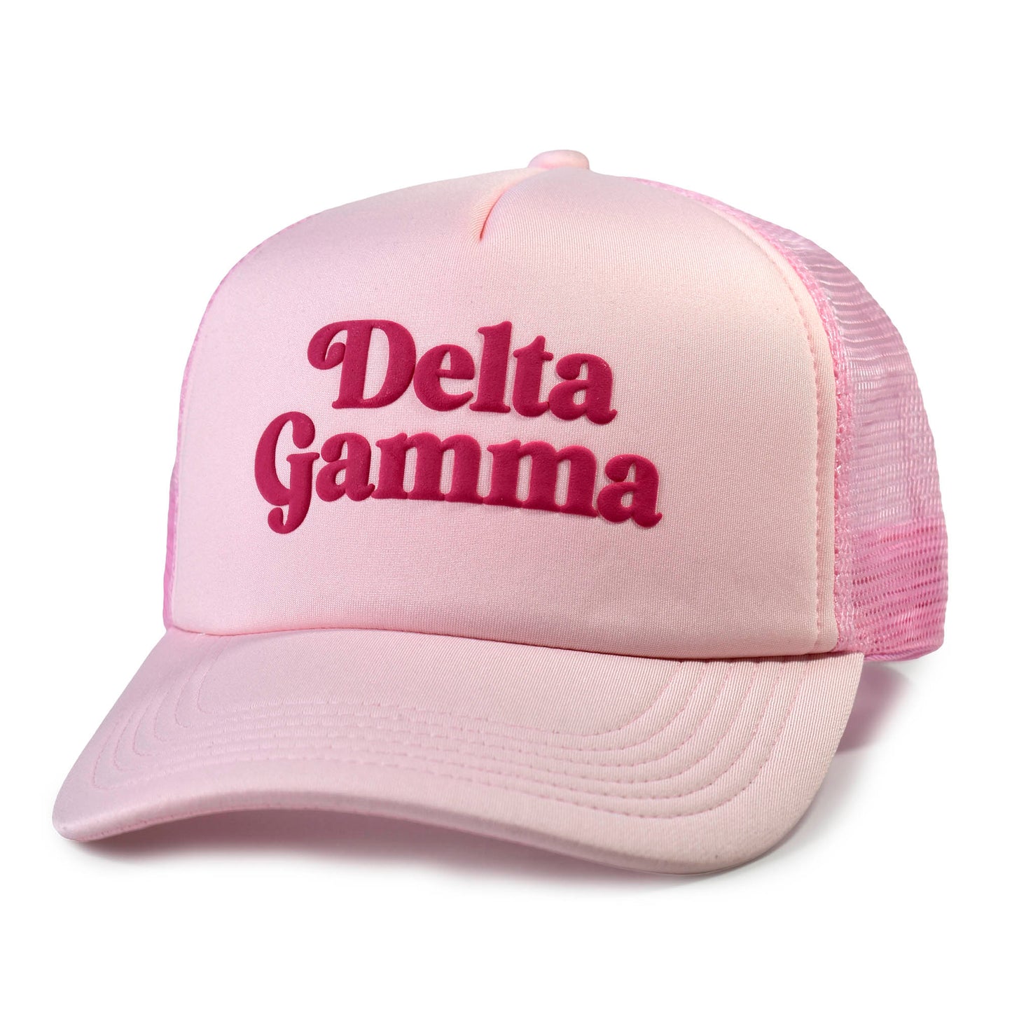 Delta Gamma Baseball Cap, Mesh Trucker-Style Hat