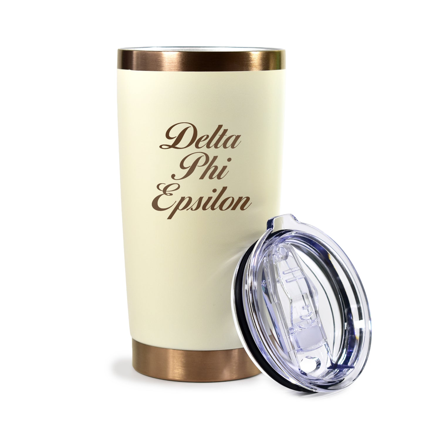 Delta Phi Epsilon 20 oz. Insulated Tumbler with Sorority Name