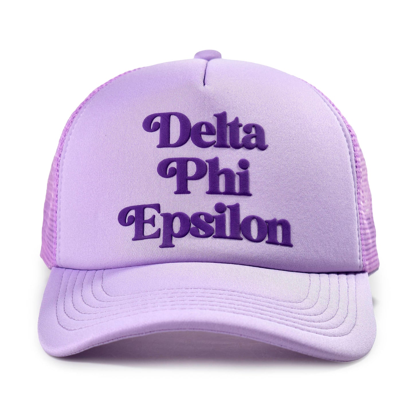 Delta Phi Epsilon Baseball Cap, Mesh Trucker-Style Hat