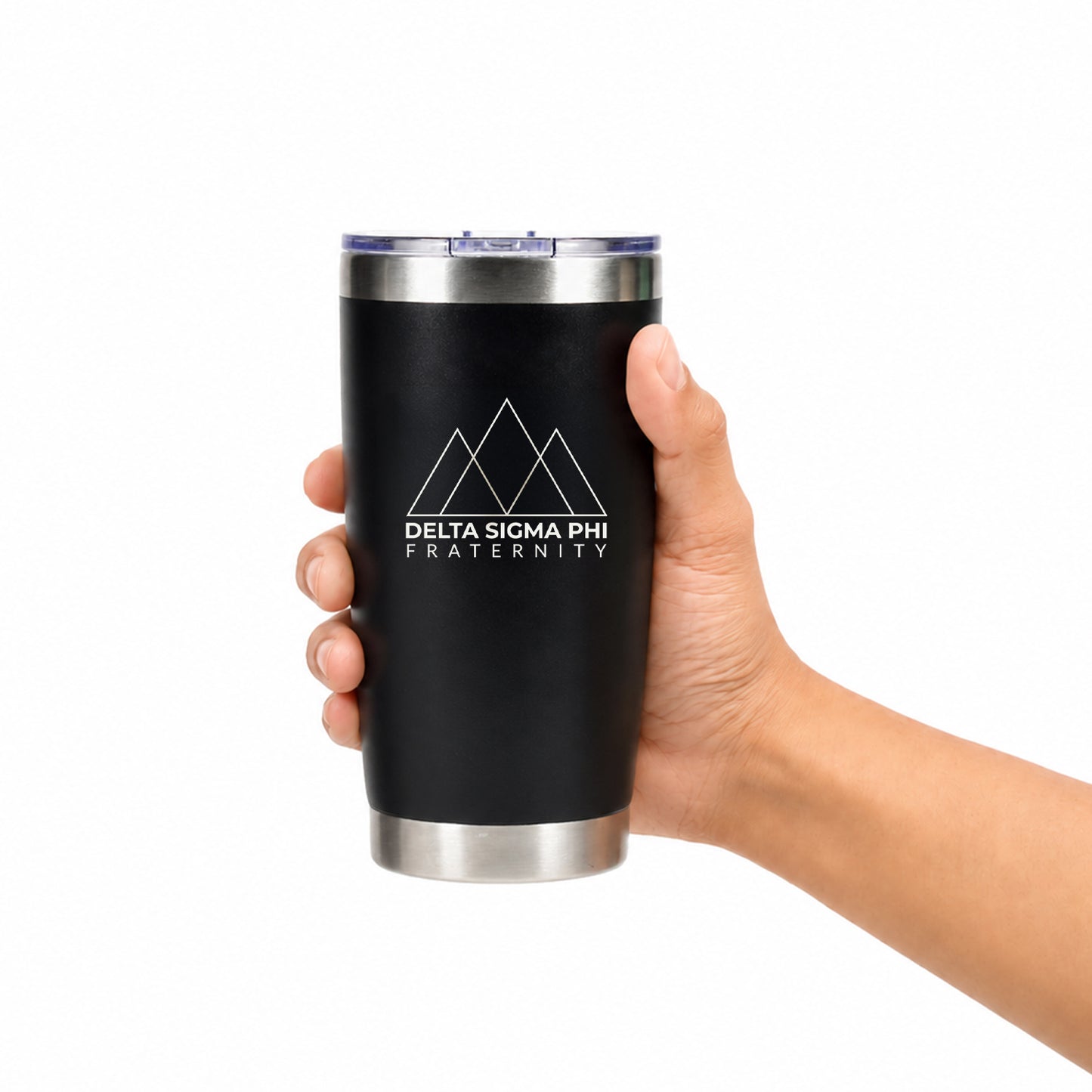 Delta Sigma Phi 20 oz. Insulated Tumbler with Greek Letters