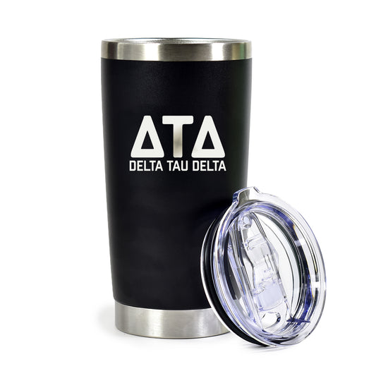 Delta Tau Delta 20 oz. Insulated Tumbler with Greek Letters