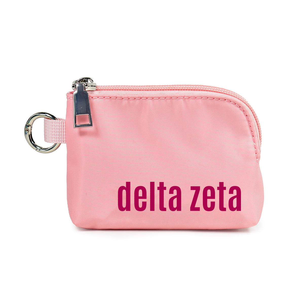 Sorority Shop Zipper Wallet Pouch with Keyring