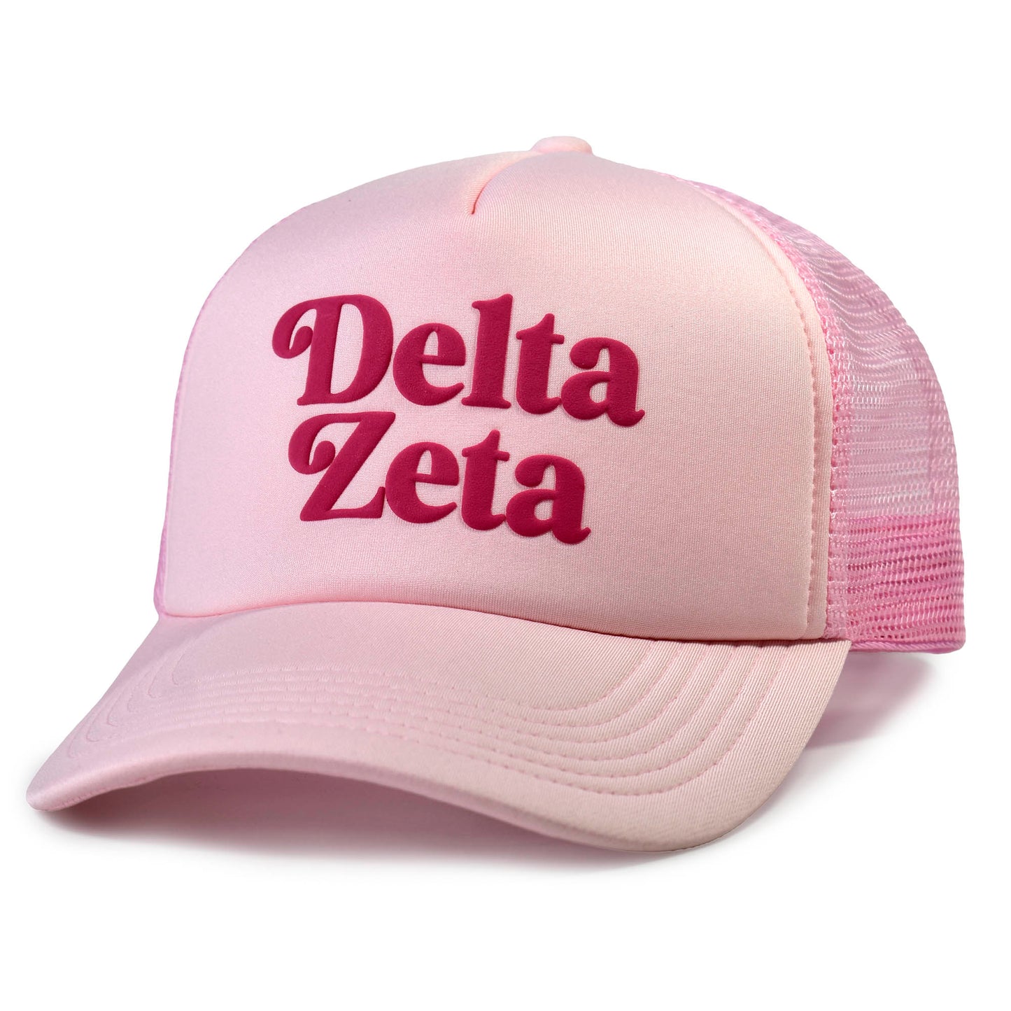 Delta Zeta Baseball Cap, Mesh Trucker-Style Hat