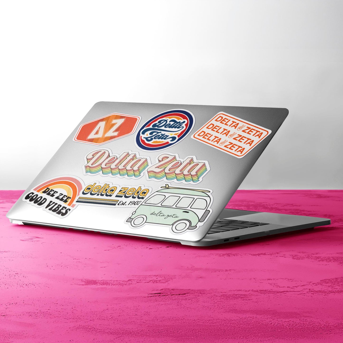Delta Zeta <br> Retro Sticker Sheet