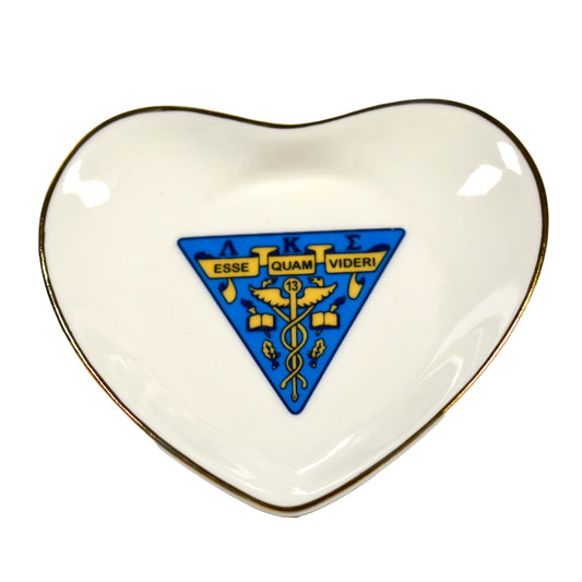 Lambda Kappa Sigma Ceramic Ring Dish