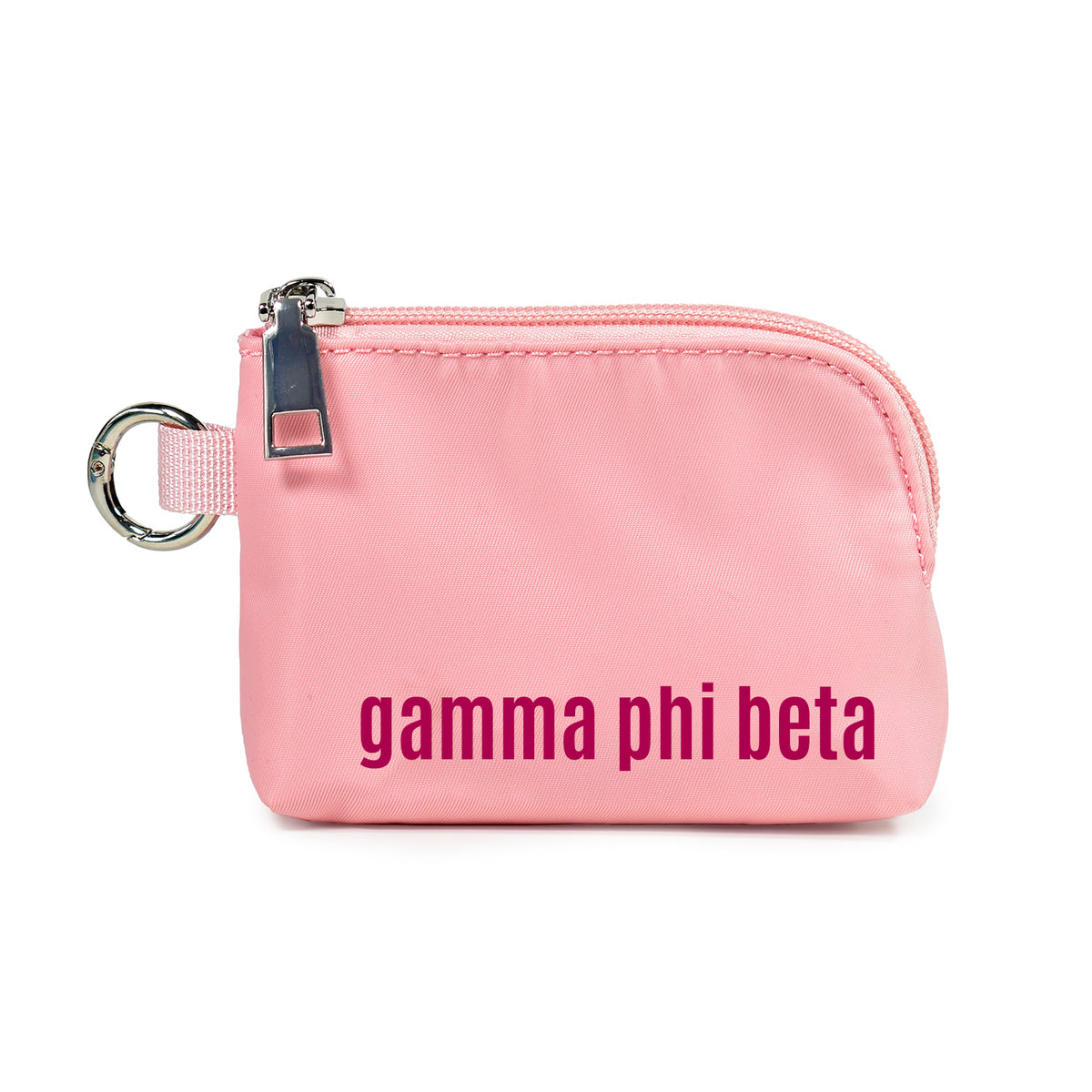 Sorority Shop Zipper Wallet Pouch with Keyring