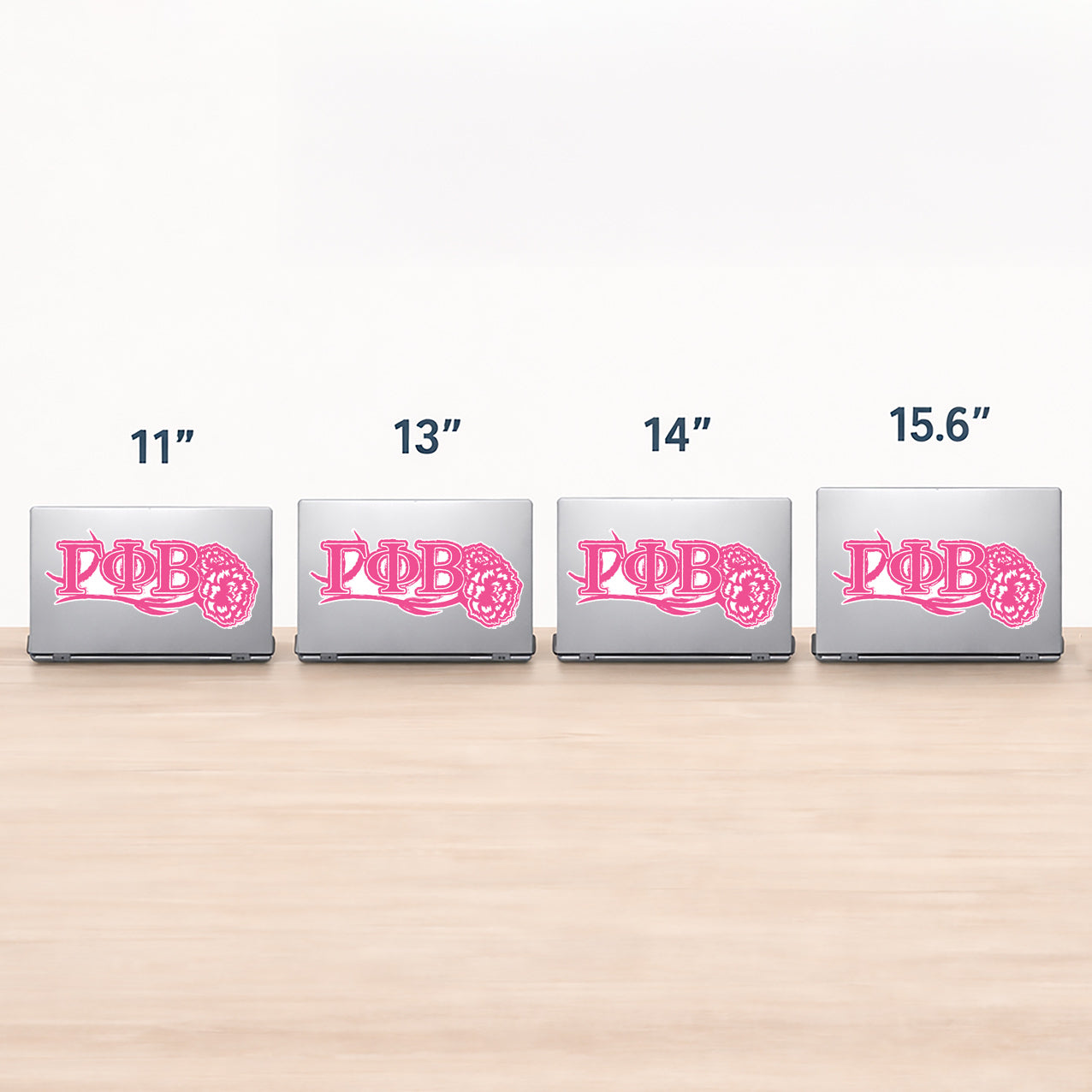 Gamma Phi Beta Laptop Jumbo Sticker/Decal