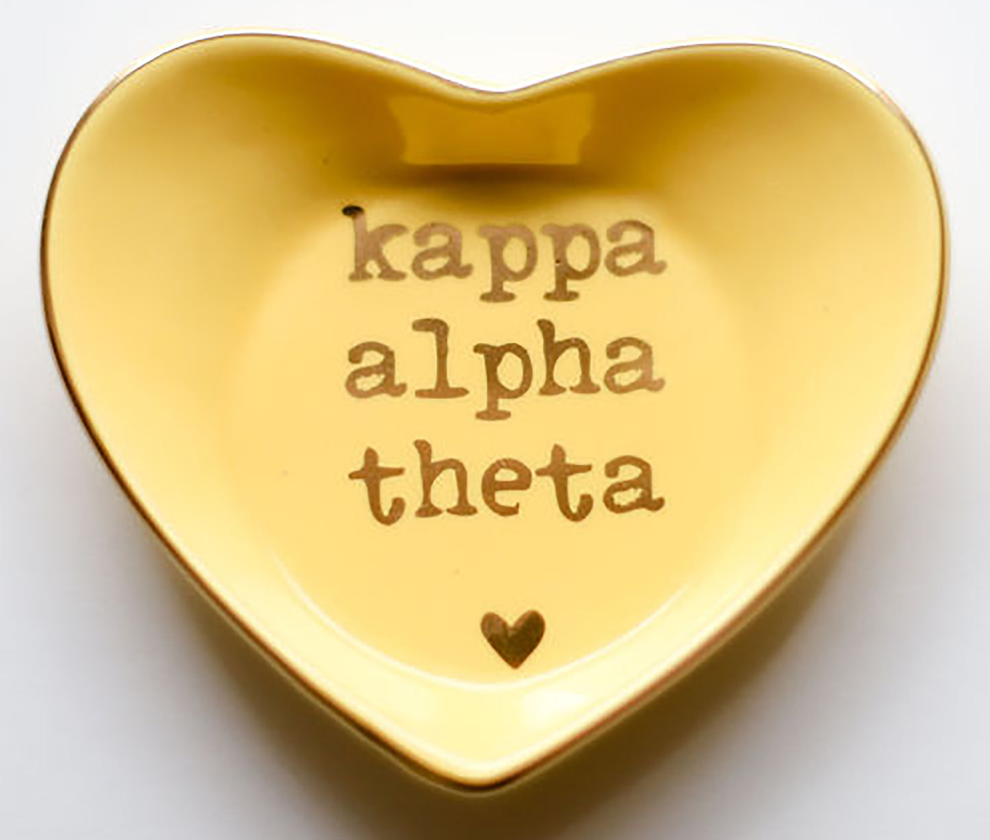 Kappa Alpha Theta Ceramic Ring Dish
