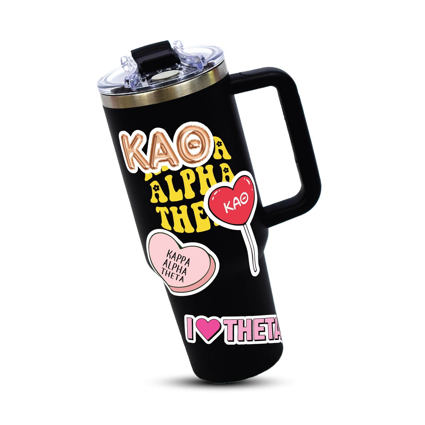 Kappa Alpha Theta- Sticker Sheet- Love Theme