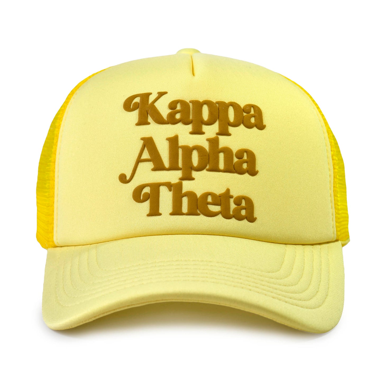 Kappa Alpha Theta Baseball Cap, Mesh Trucker-Style Hat