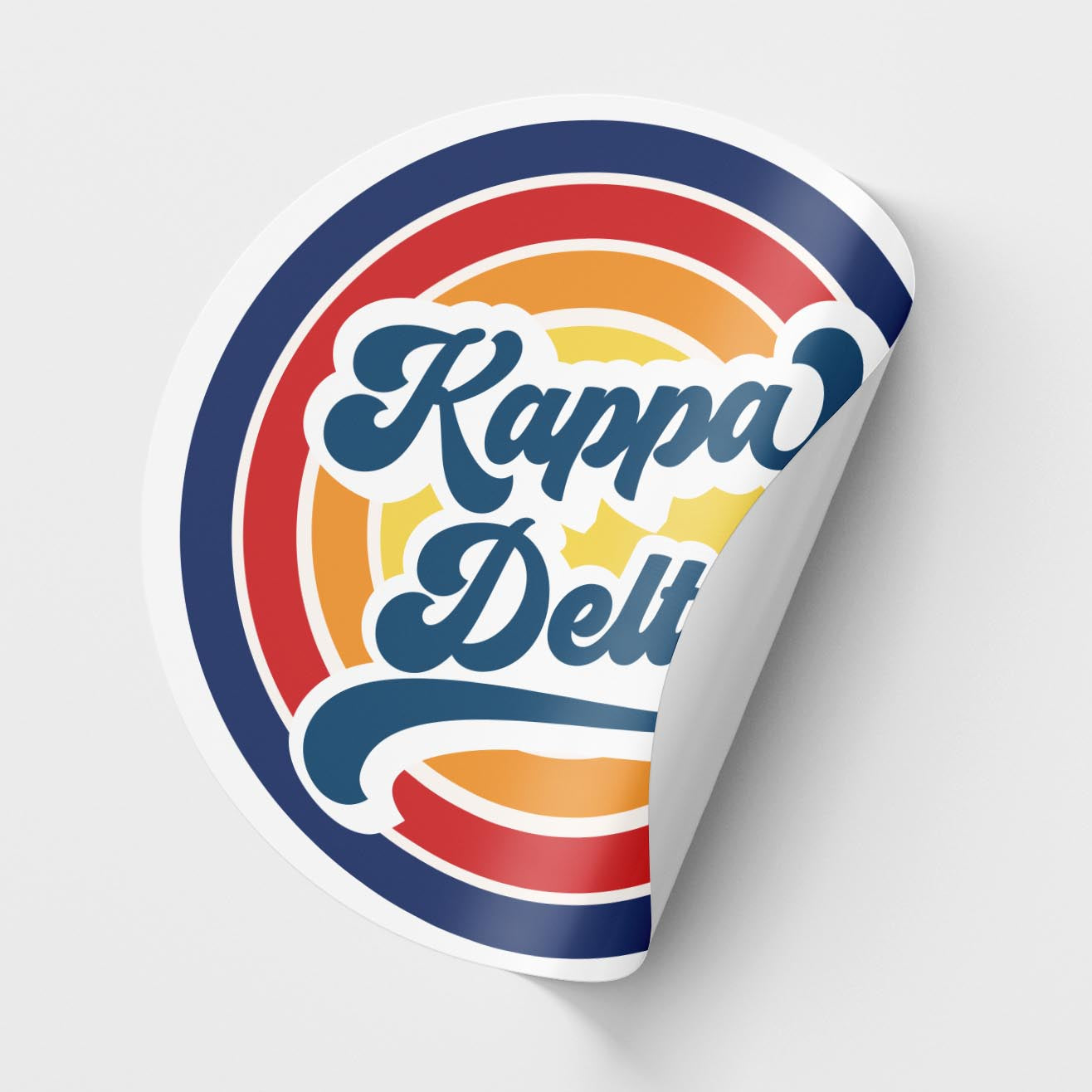 Kappa Delta <br> Retro Sticker Sheet