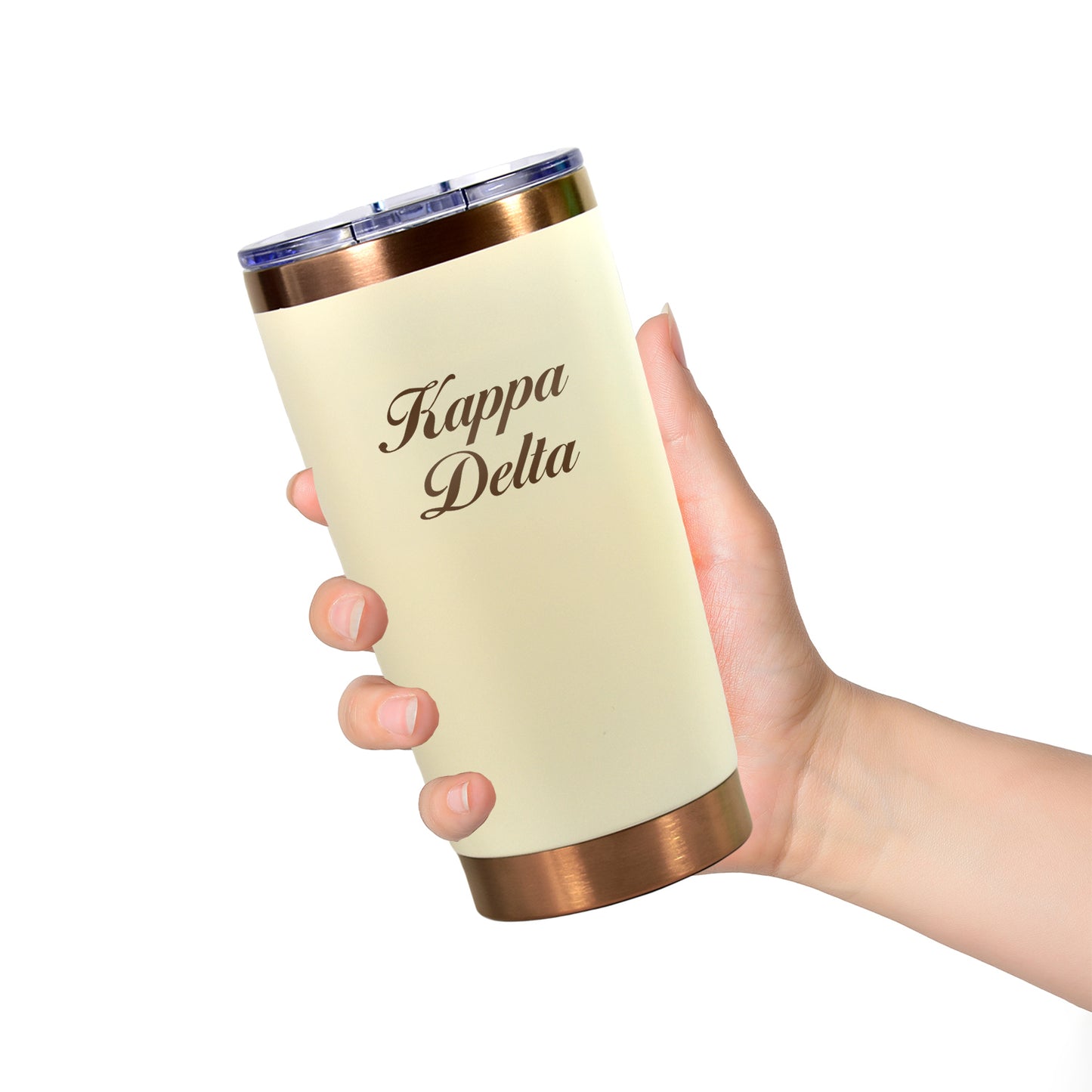 Kappa Delta 20 oz. Insulated Tumbler with Sorority Name