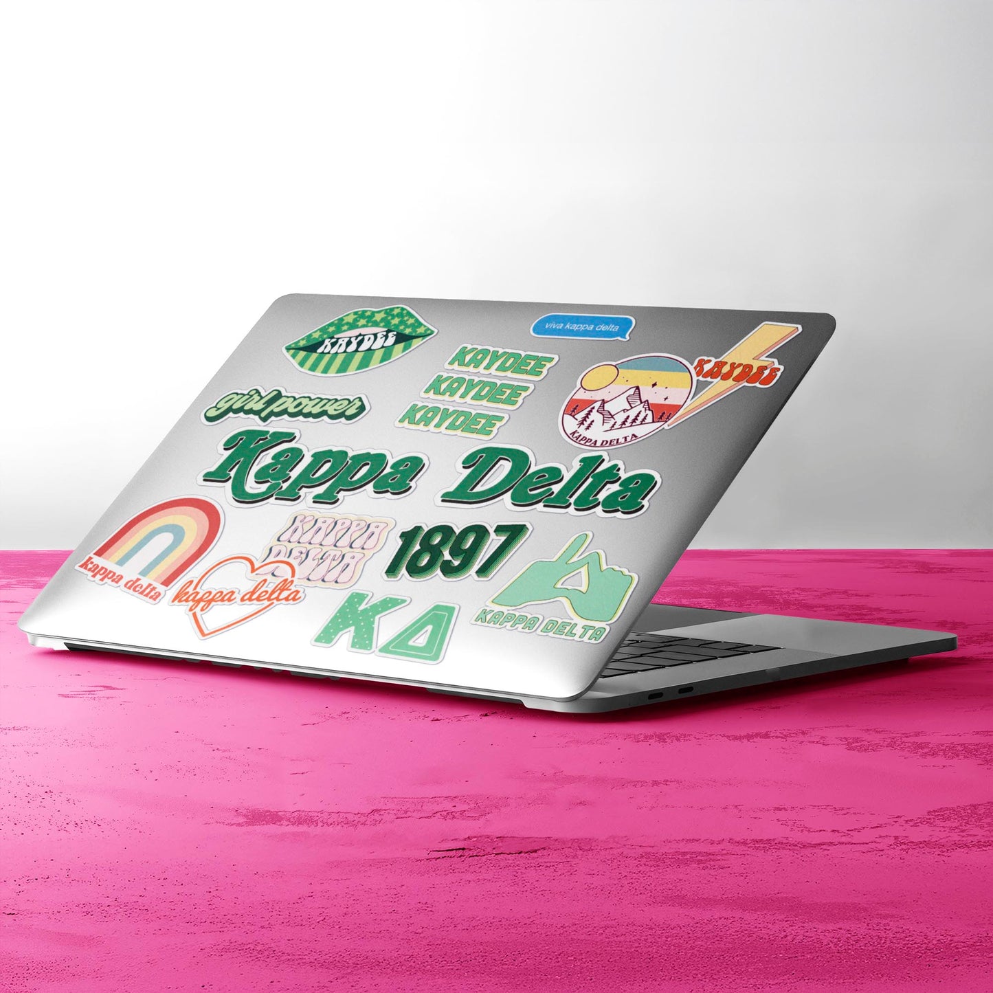 Kappa Delta Girl Power Sticker Sheet
