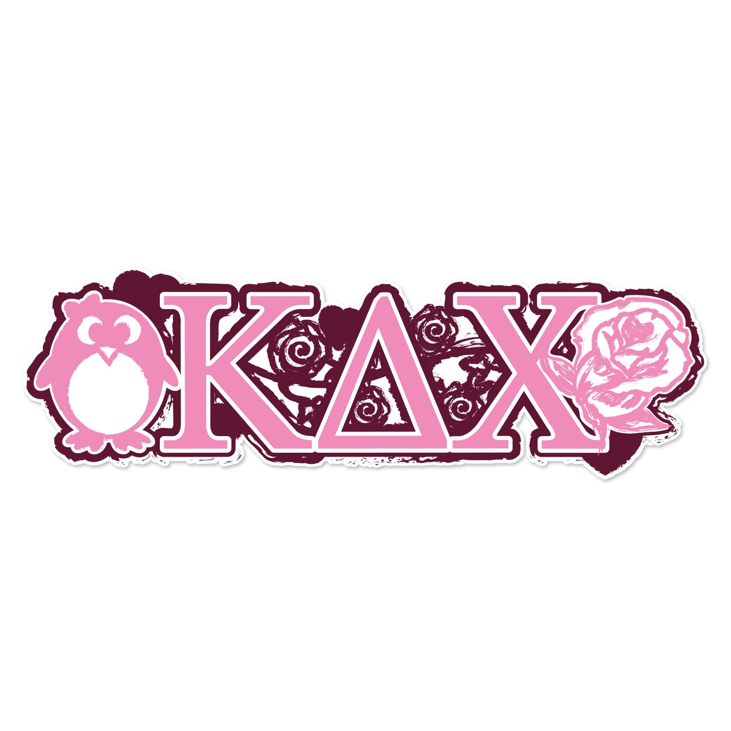 Kappa Delta Chi Laptop Jumbo Sticker/Decal