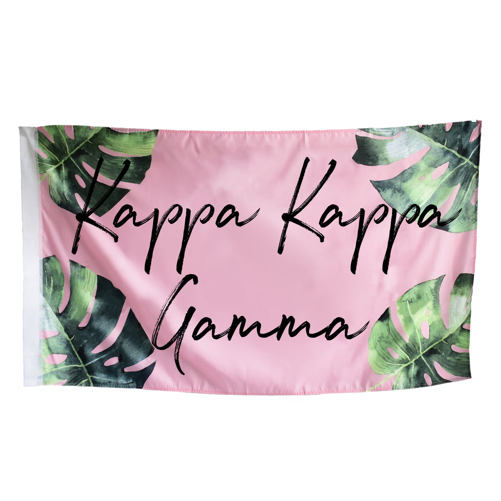 Kappa Kappa Gamma Tropical Flag