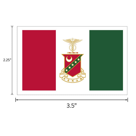 Kappa Sigma Fraternity Sticker Sheet- Brand Focus