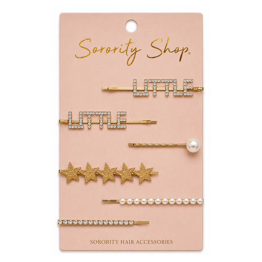 Sorority Little Hair Clips