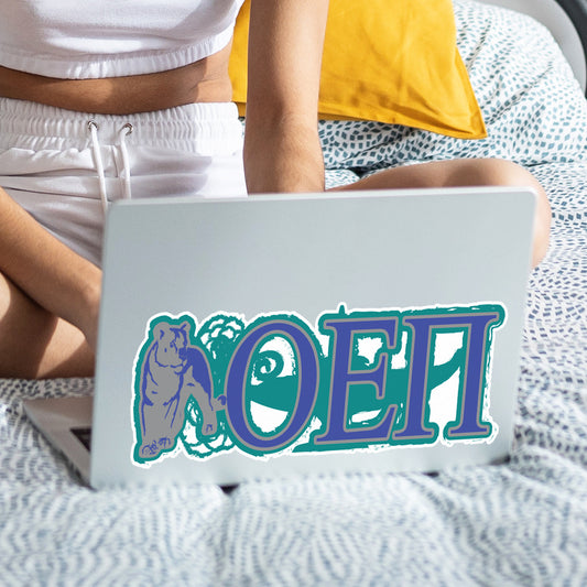 Omicron Epsilon Pi Laptop Jumbo Sticker/Decal