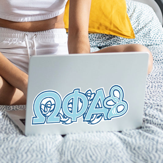 Omega Phi Alpha Laptop Jumbo Sticker/Decal