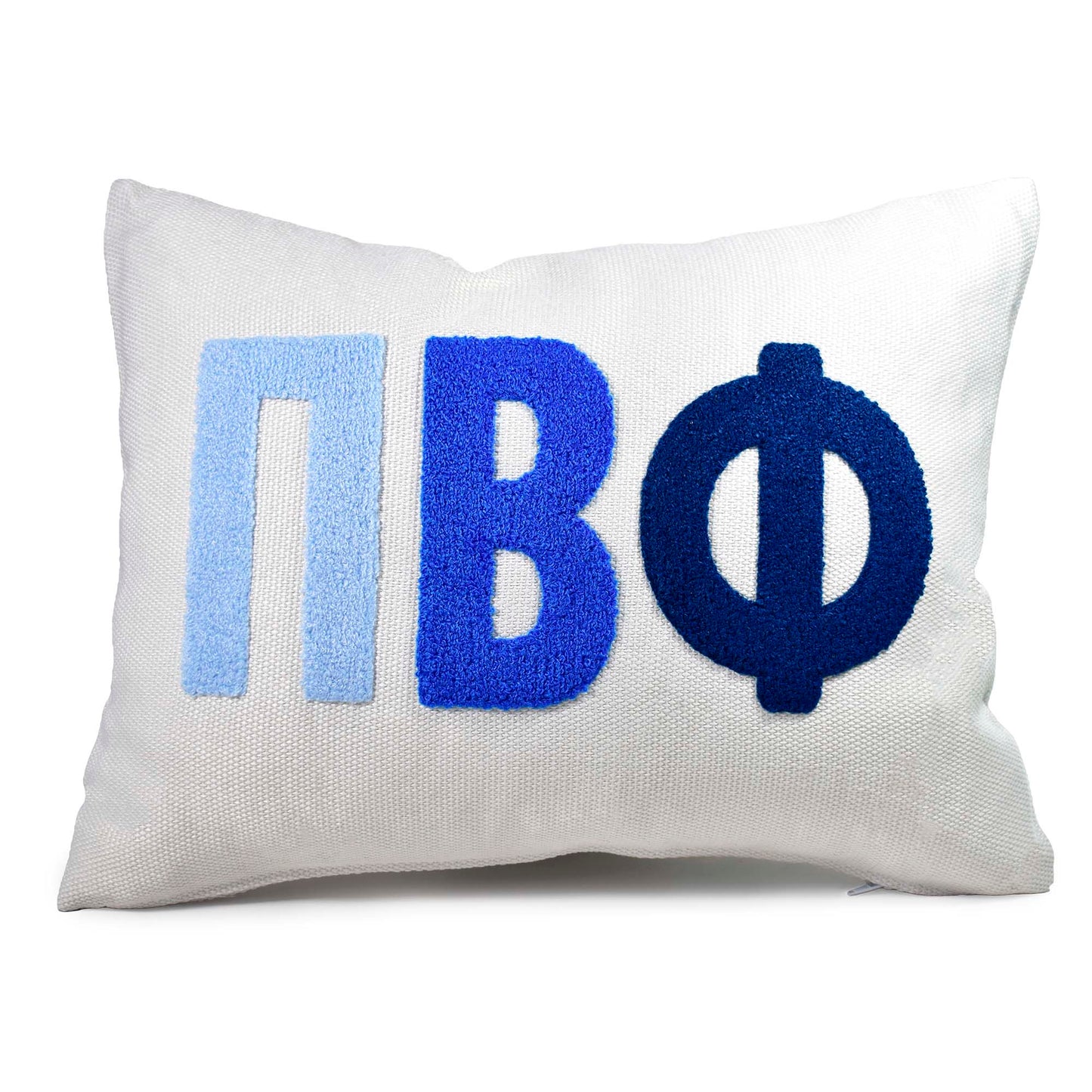 Pi Beta Phi Pillow – Embroidered Plush Greek Letters Design