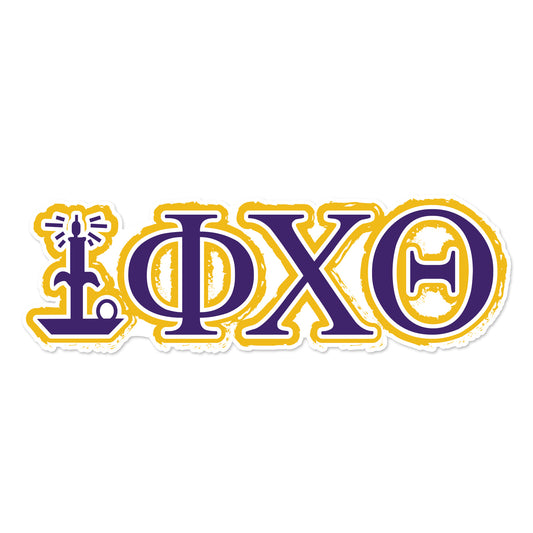 Phi Chi Theta Laptop Jumbo Sticker/Decal