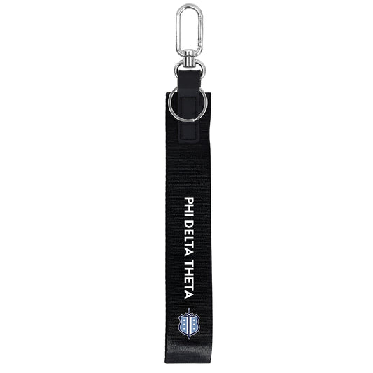 Phi Delta Theta Fraternity Keychain- Hands-Free Lanyard Style