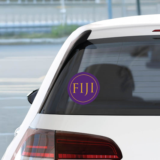 Phi Gamma Delta Fraternity Car Decal Sticker- Full Color Circle Logo