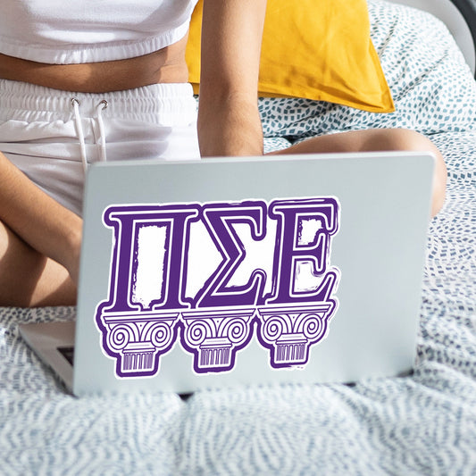 Pi Sigma Epsilon Laptop Jumbo Sticker/Decal
