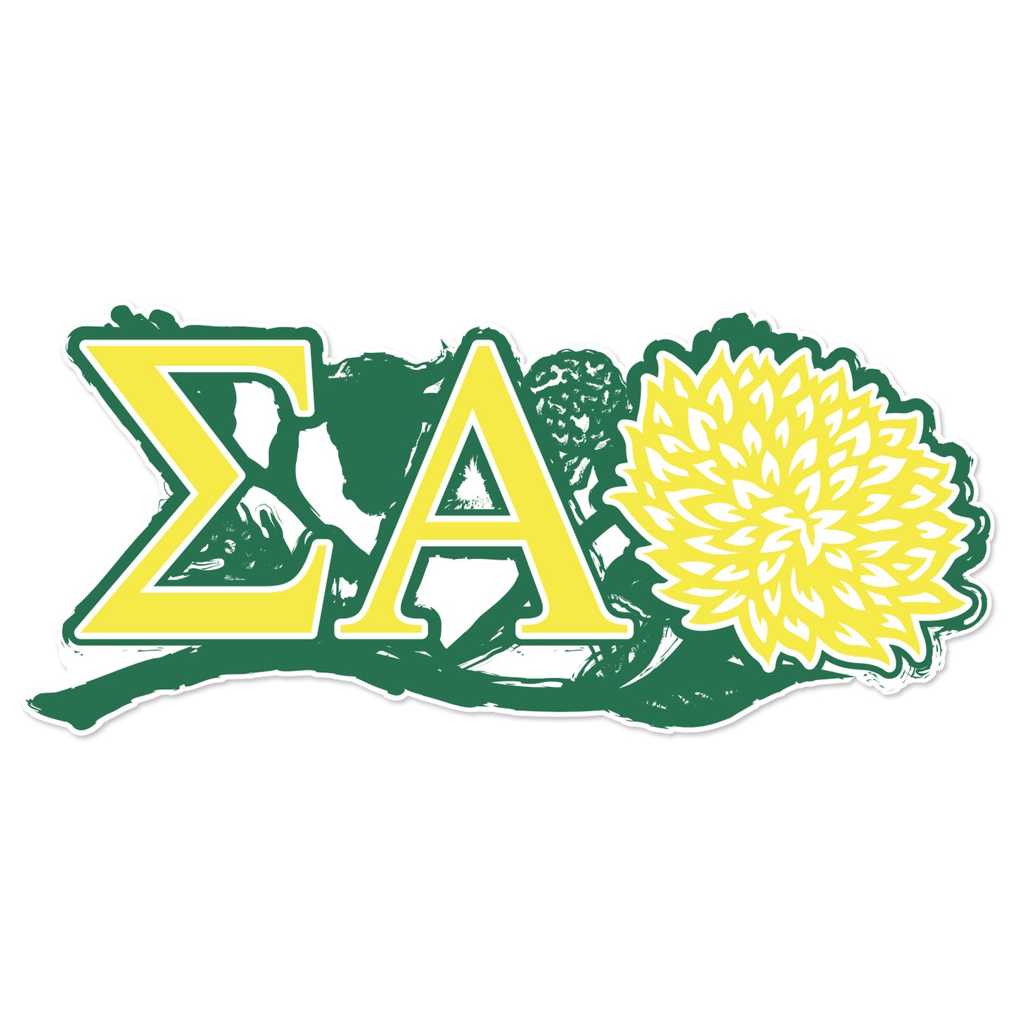 Sigma Alpha Laptop Jumbo Sticker/Decal