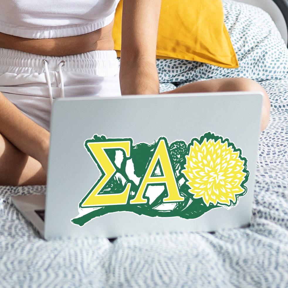 Sigma Alpha Laptop Jumbo Sticker/Decal