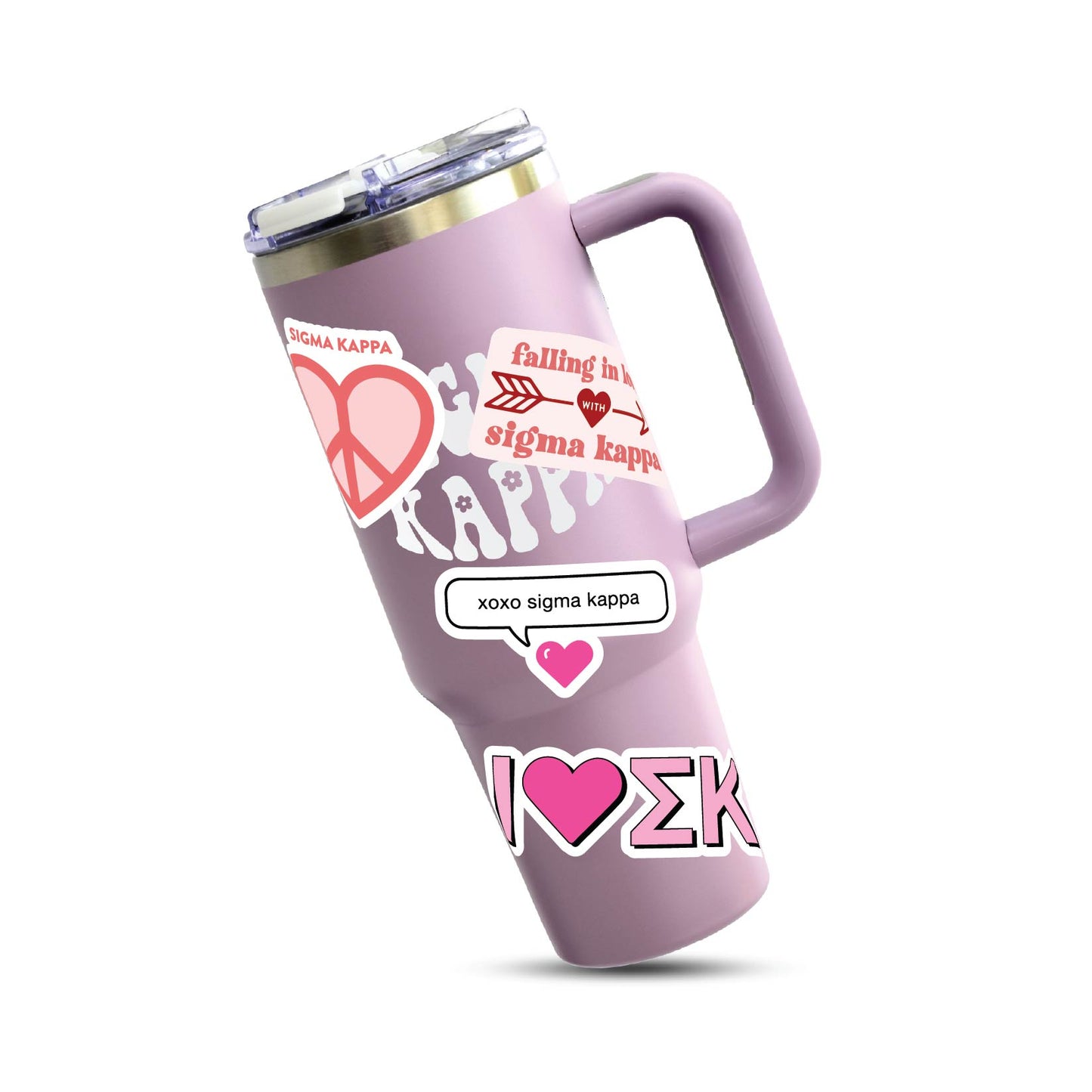 Sigma Kappa- Sticker Sheet- Love Theme