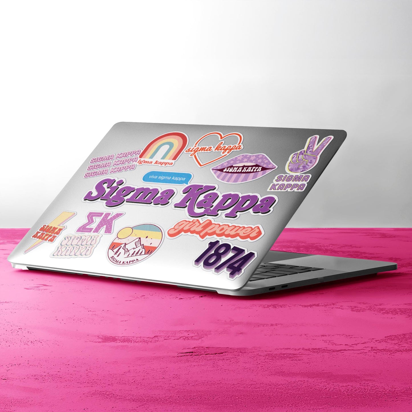 Sigma Kappa Girl Power Sticker Sheet
