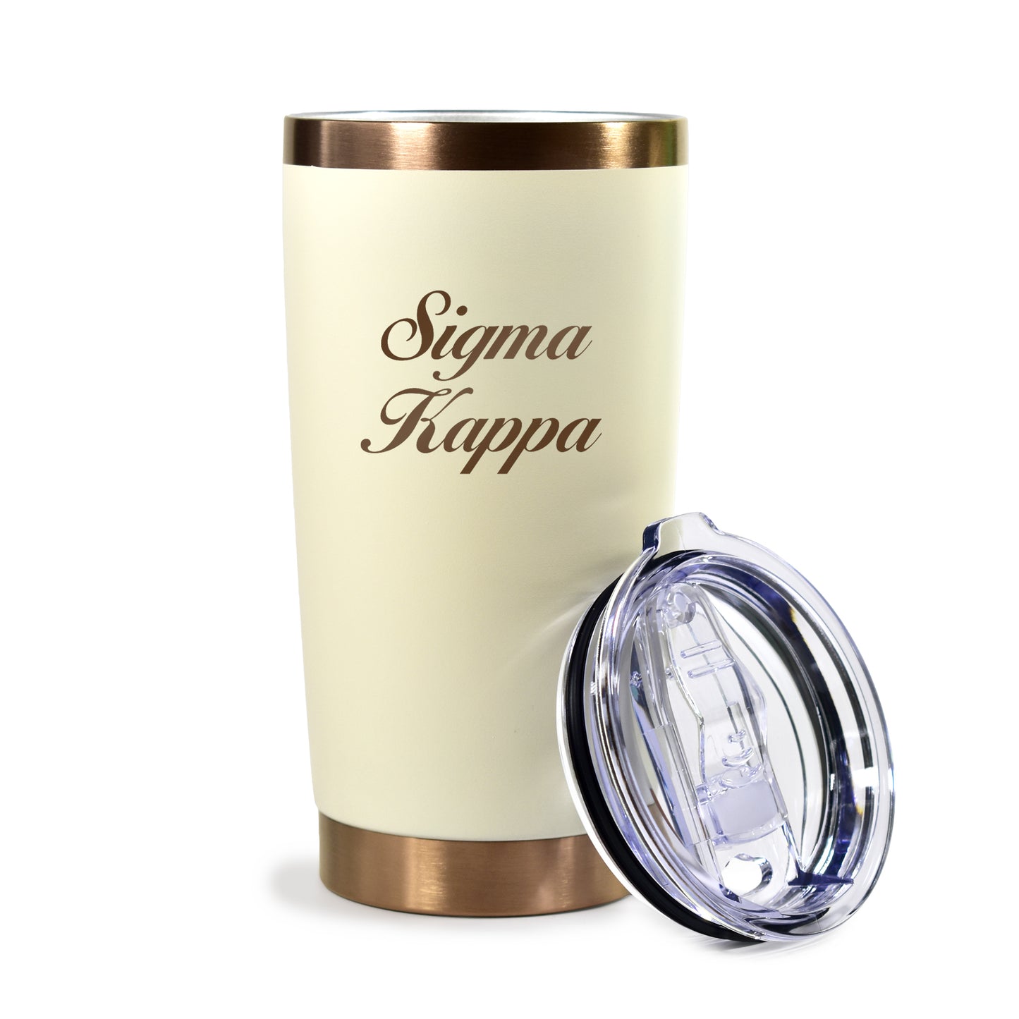 Sigma Kappa 20 oz. Insulated Tumbler with Sorority Name