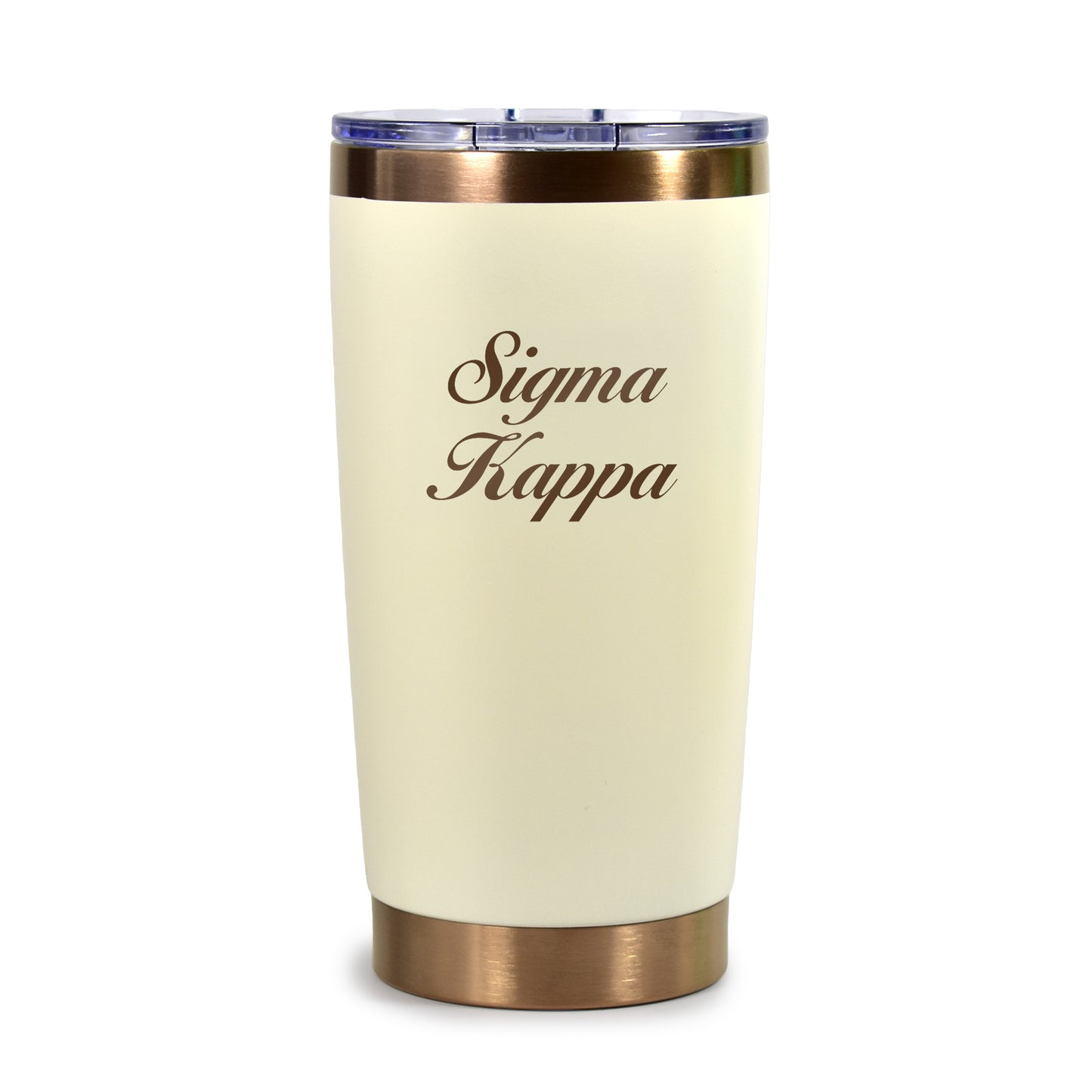 Sigma Kappa 20 oz. Insulated Tumbler with Sorority Name