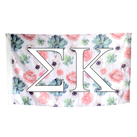 Sigma Kappa Succulent Flag