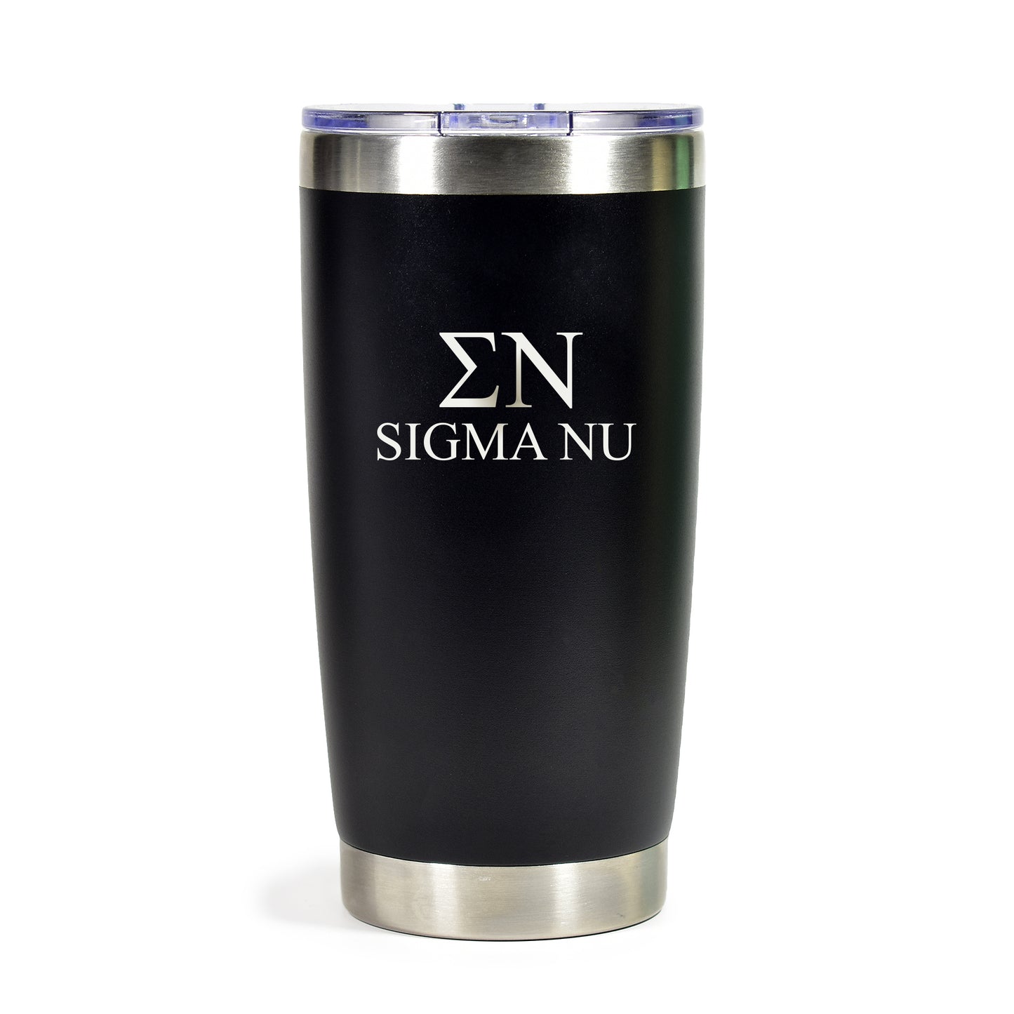 Sigma Nu 20 oz. Insulated Tumbler with Greek Letters