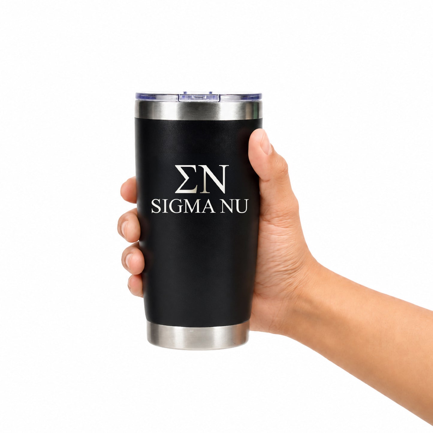 Sigma Nu 20 oz. Insulated Tumbler with Greek Letters