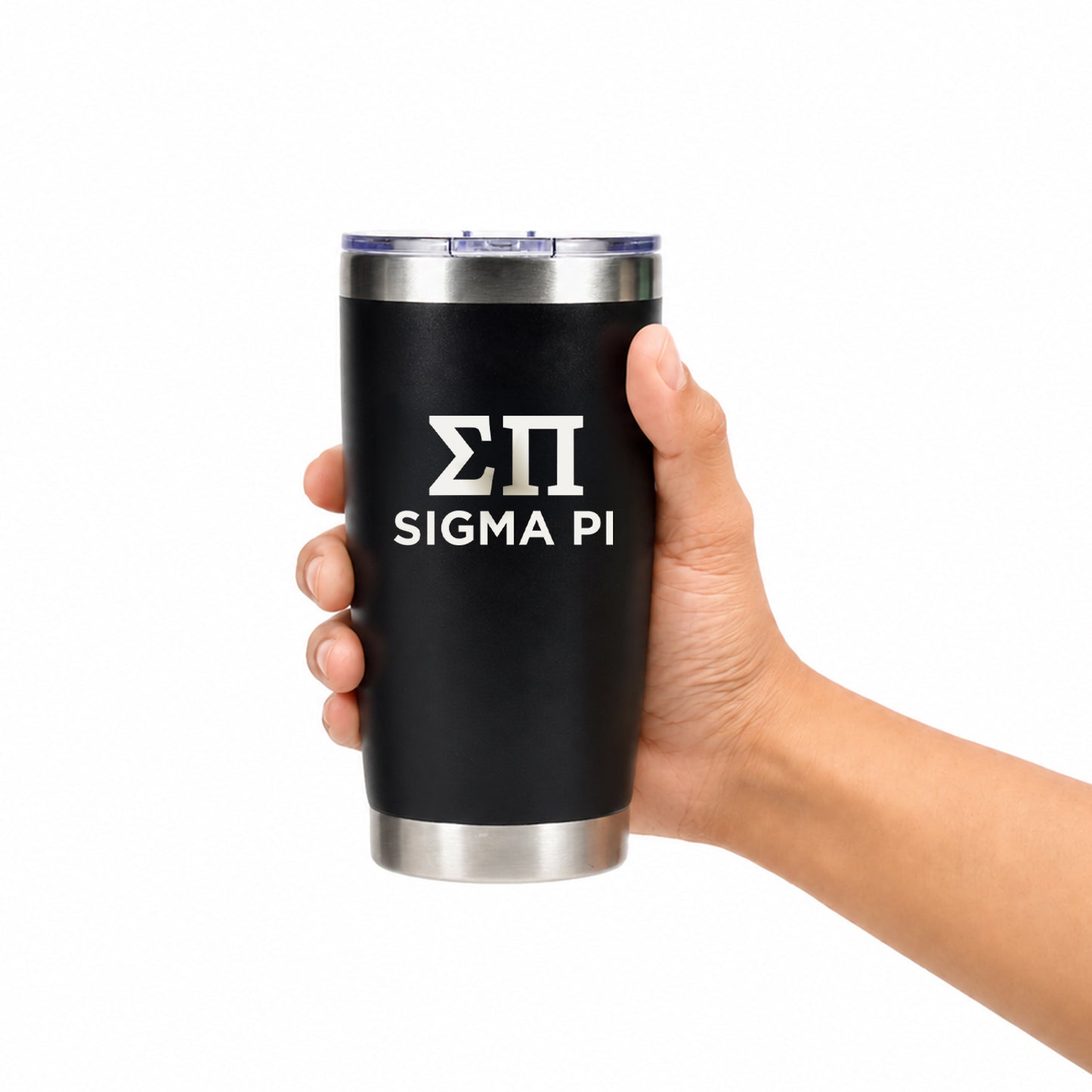 Sigma Pi 20 oz. Insulated Tumbler with Greek Letters