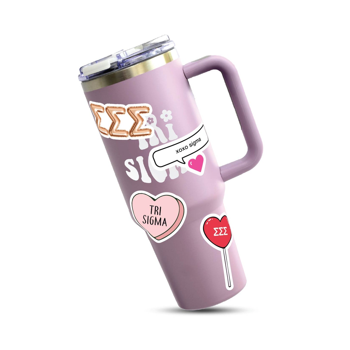 Sigma Sigma Sigma- Sticker Sheet- Love Theme