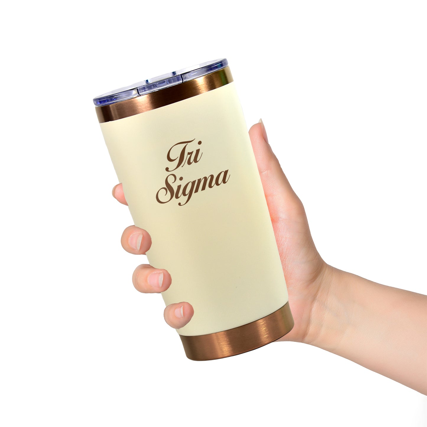 Sigma Sigma Sigma 20 oz. Insulated Tumbler with Sorority Name