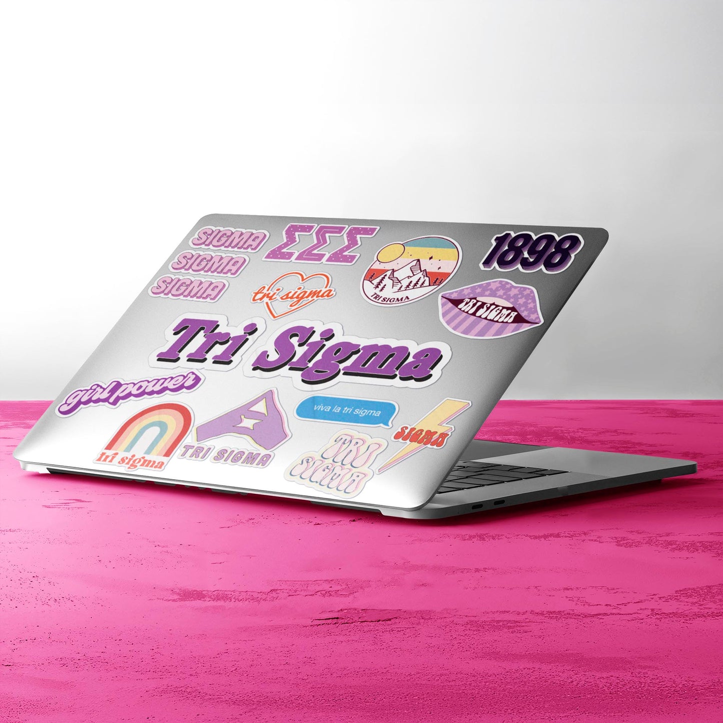 Sigma Sigma Sigma Girl Power Sticker Sheet