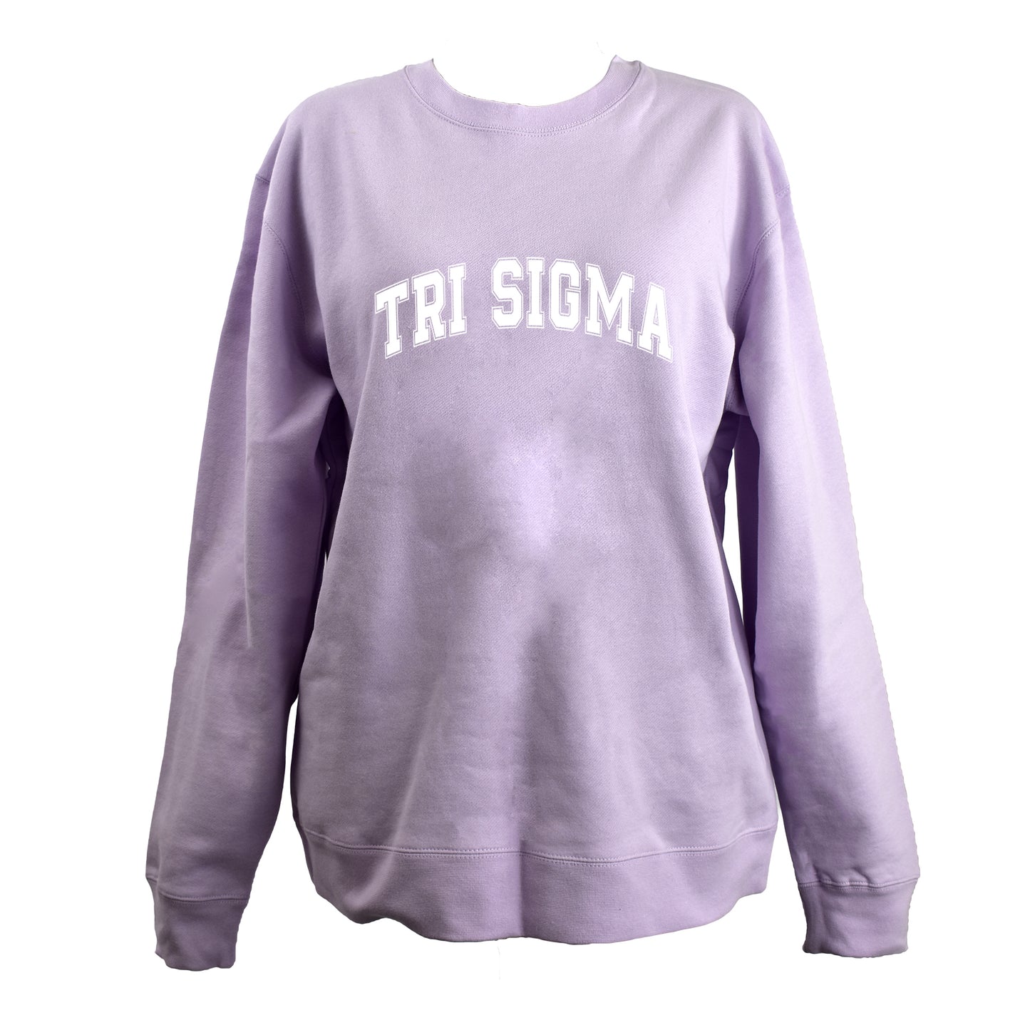Sigma Sigma Sigma Sweatshirt- Crewneck Varsity Letters Design
