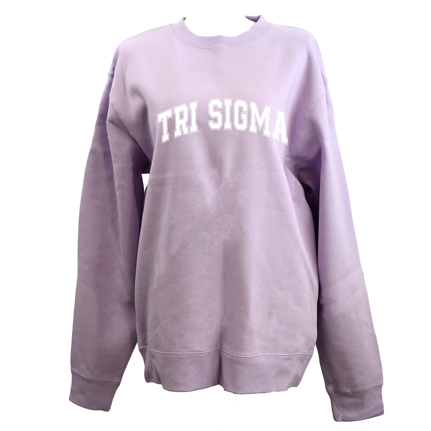Sigma Sigma Sigma Sweatshirt- Crewneck Varsity Letters Design