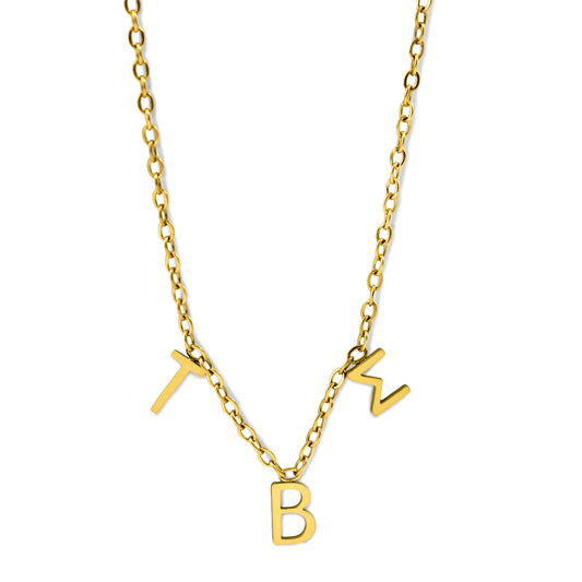 Tau Beta Sigma Name Necklace