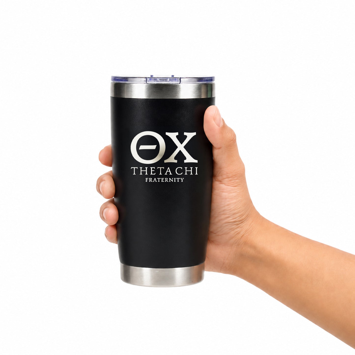 Theta Chi 20 oz. Insulated Tumbler with Greek Letters