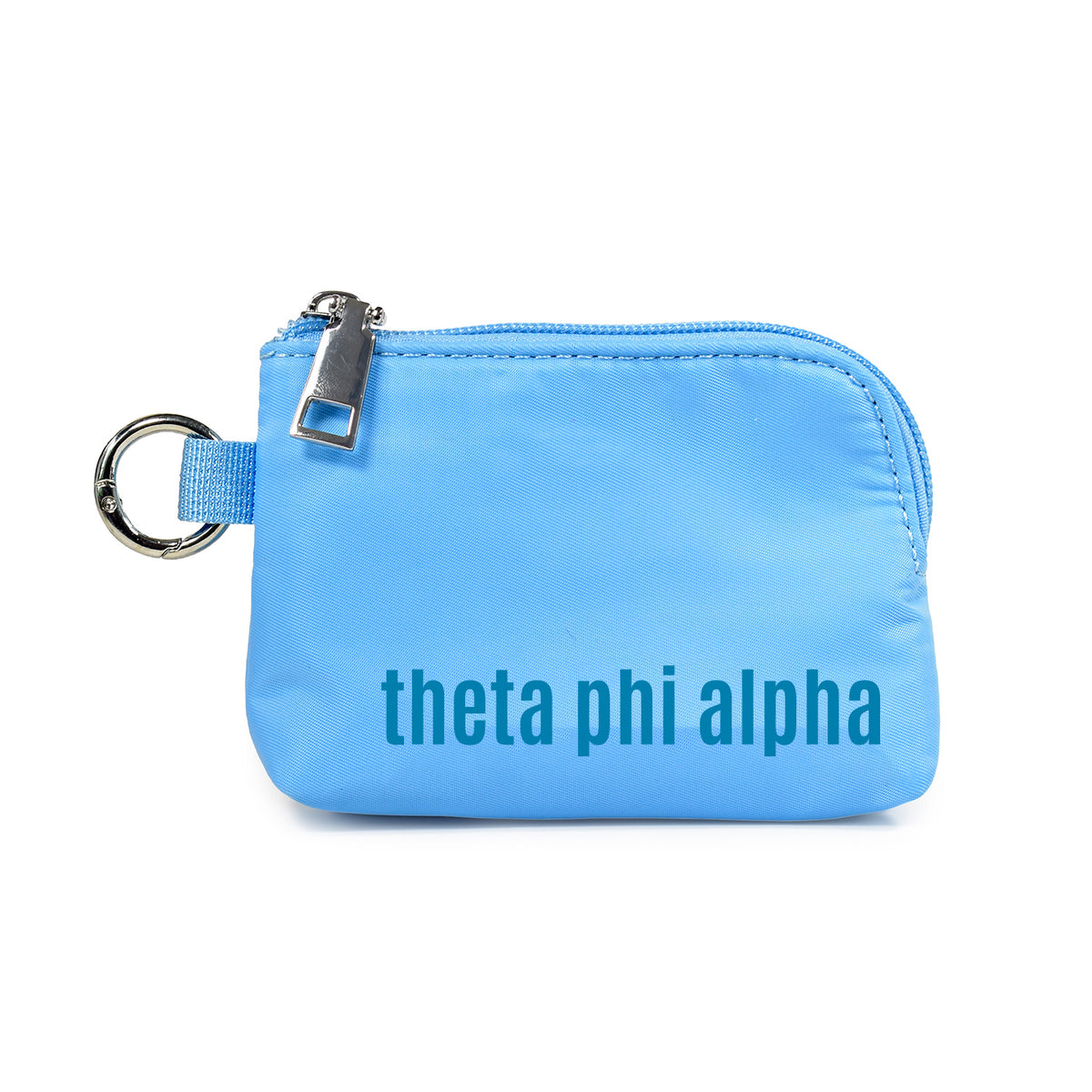 Sorority Shop Zipper Wallet Pouch with Keyring